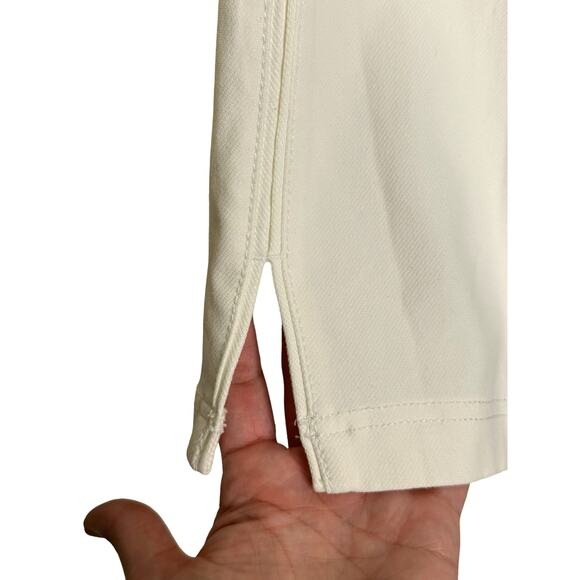 Lysse cream straight legs pull on pants size XL - Picture 7 of 9